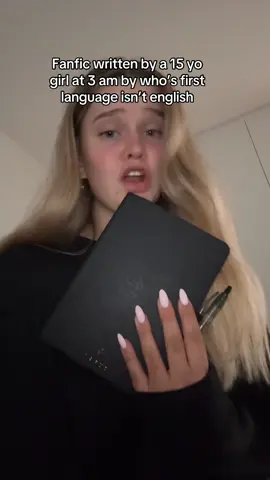 The book I’m holding was merely a prop (I’m only on page 30) ##wattpad##fanfic##fanfiction##bookstruggles##BookTok##fyp