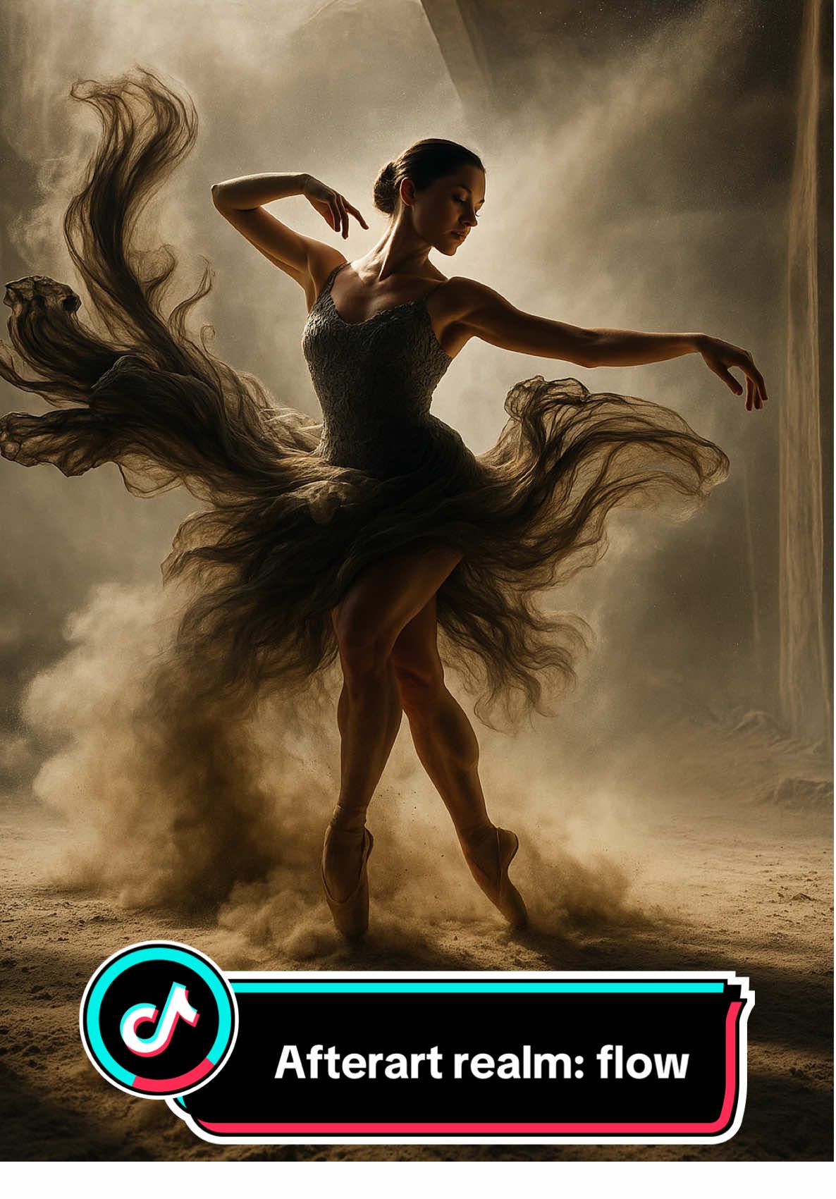Dystopian dance flow in Afterart realm #aicreation #aiart #dancer #dystopian #bellartai #ai #Alart #aivideo 