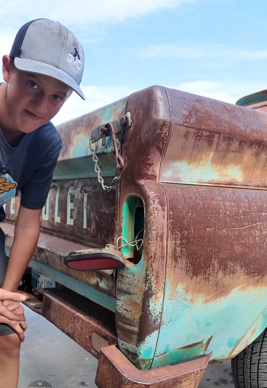 Upgrade! 🛻 Junkyard Apache 🔧 #Apache #C10 #ClassicCar #TikTokAutoCampaign #chevy #willitrun #1961 #farmtruck #junkyard #abandoned #forgotten #junkyardjack #rancherokid #cleftstrong 