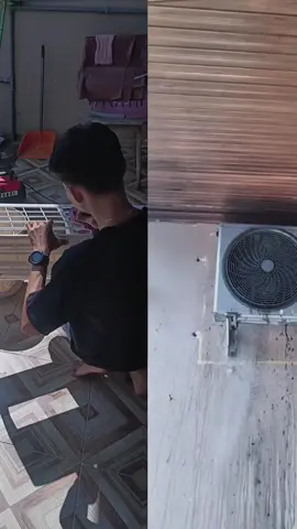 SERVICE AC DI DAERAH TABIANG #aracpadang #teknisiac #serviceac #fypsumbar #semogafyp #fyppppppppppppppppppppppp 