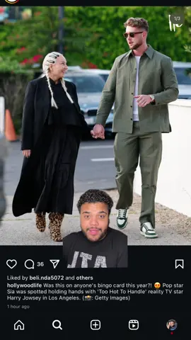 Harry Jowsey and Sia spotted out together 👀 #harryjowsey #sia #theeangelt #angeltorres 