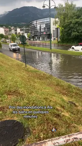#innondation #aixlesbains 