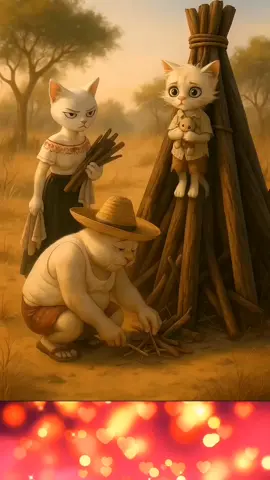 The One Who Watched! A silent stranger. #emotionalstory #gatotriste #catstory #aicat #meoww 