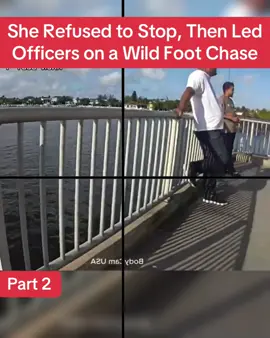 She Refused to Stop, Then Led Officers on a Wild Foot Chase #cops #police #copsusa🚔🇺🇸 #policeofficer #foryou 