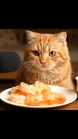 #catasmr   #shrimpasmr   #cutecatvideo   #catmukbang   #asmreating   #relaxingsounds   #moodflipup 