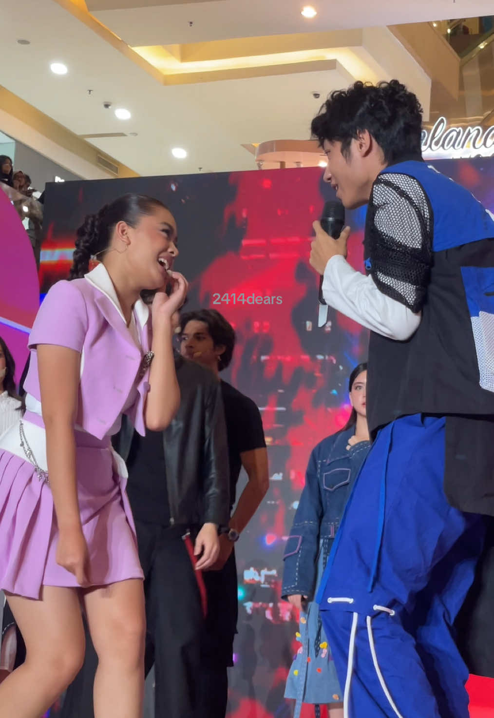 mereka ketemu lagiiii #aqeelacalista #keishaalvaro #agzlovefest #lovefest3