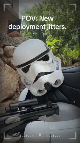 POV: New deployment jitters. #StarWars #Stormtrooper #Cosplay #Funny #FYP 
