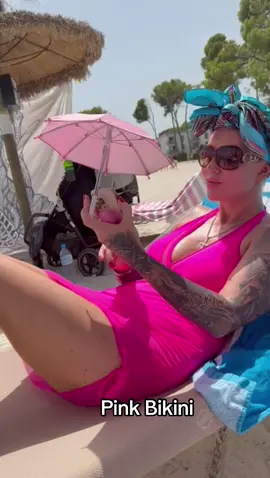 Pink bikini 