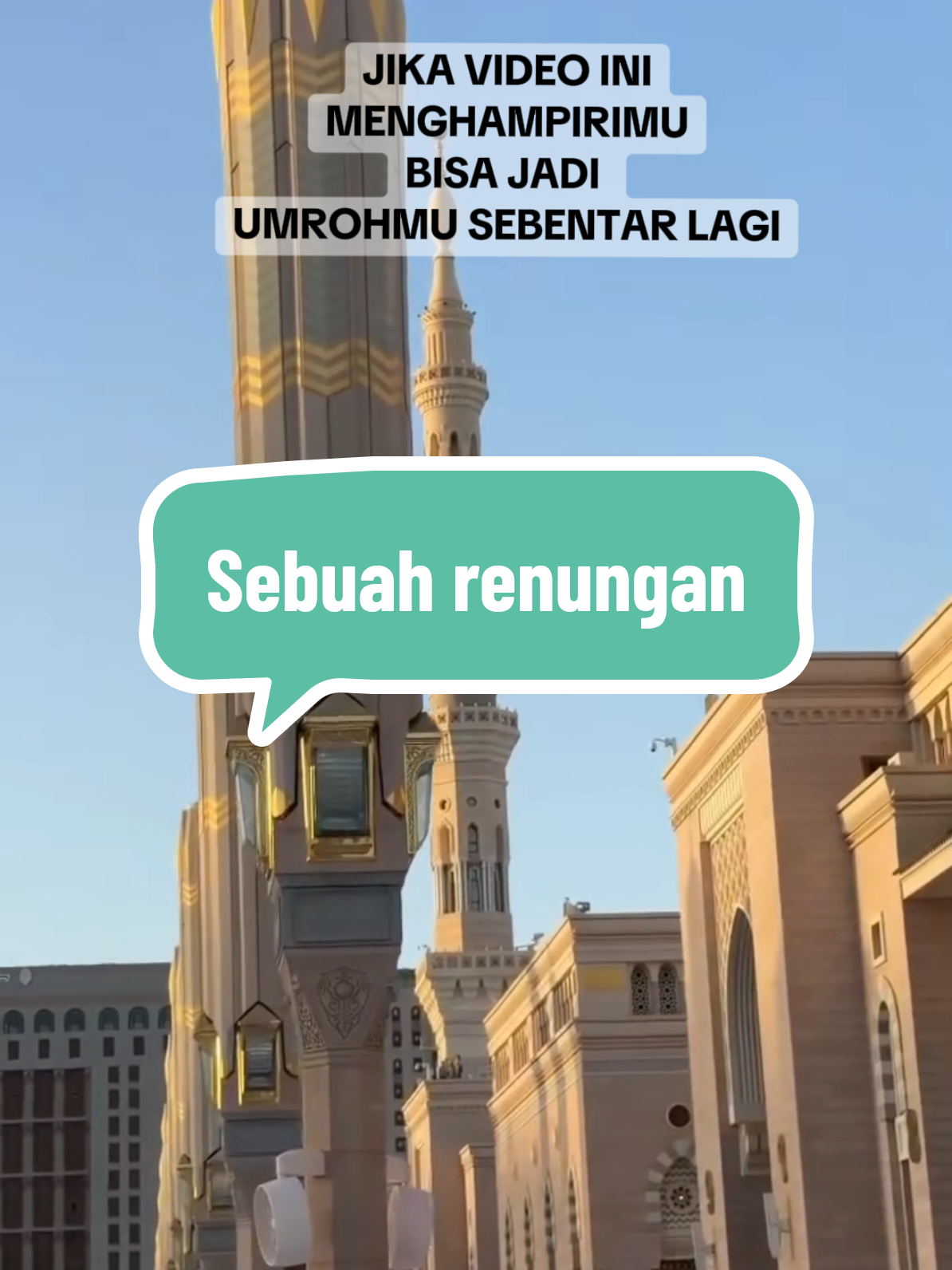 Cukup Bayar DP, Insyaa Allah akan ada jalan dari Allah melunasinya. Ingat, video ini muncul bukan kebetulan, ini adalah pengingat, pernahkan kita menyedekahkan harta kita untuk beribadah memenuhi rukun islam kelima. #umrah #umroh #umroh2025 #umroh2026 #haji2026 #visa #nusuk #umrohkeren