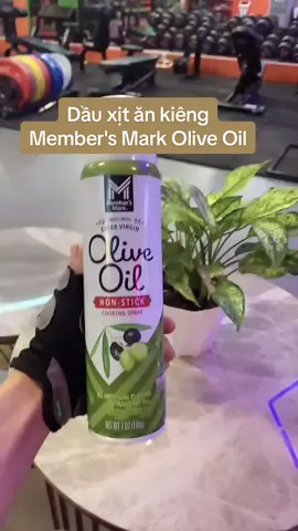 Dầu xịt ăn kiêng Member's Mark Olive Oil #thucphamthethao #thucphamankieng #thucpham #ttlk #muataitiktokshop 