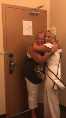 Surprising my wife with her aunt at her pageant! #fyp #fypシ #viral #like #follow #lgbt #pageant #florida #foryoupage #surprise 