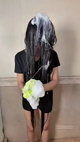 กิจวัตรสระผมยาว🚿🧖🏻‍♀️ #minmunchuta #minmunchu #มินผมสวย #มินหน้าเด็ก #สระผม 