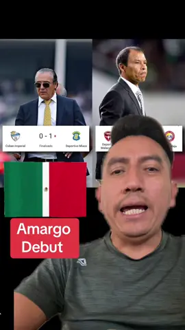 Mexicanos debutan con derrota 