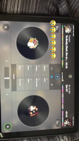 I love this app 😭😭I’m still learning tho 😭#djathome #fypage #trendingvideo #fun 
