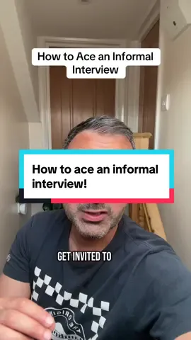 Use these strategies to ace an informal job interview! #interviewskills #jobinterviewtips #interviewanswers #careeradvice #interviewquestionsandanswers #interviewquestions #interviewtips #informalinterview #creatorsearchinsights 