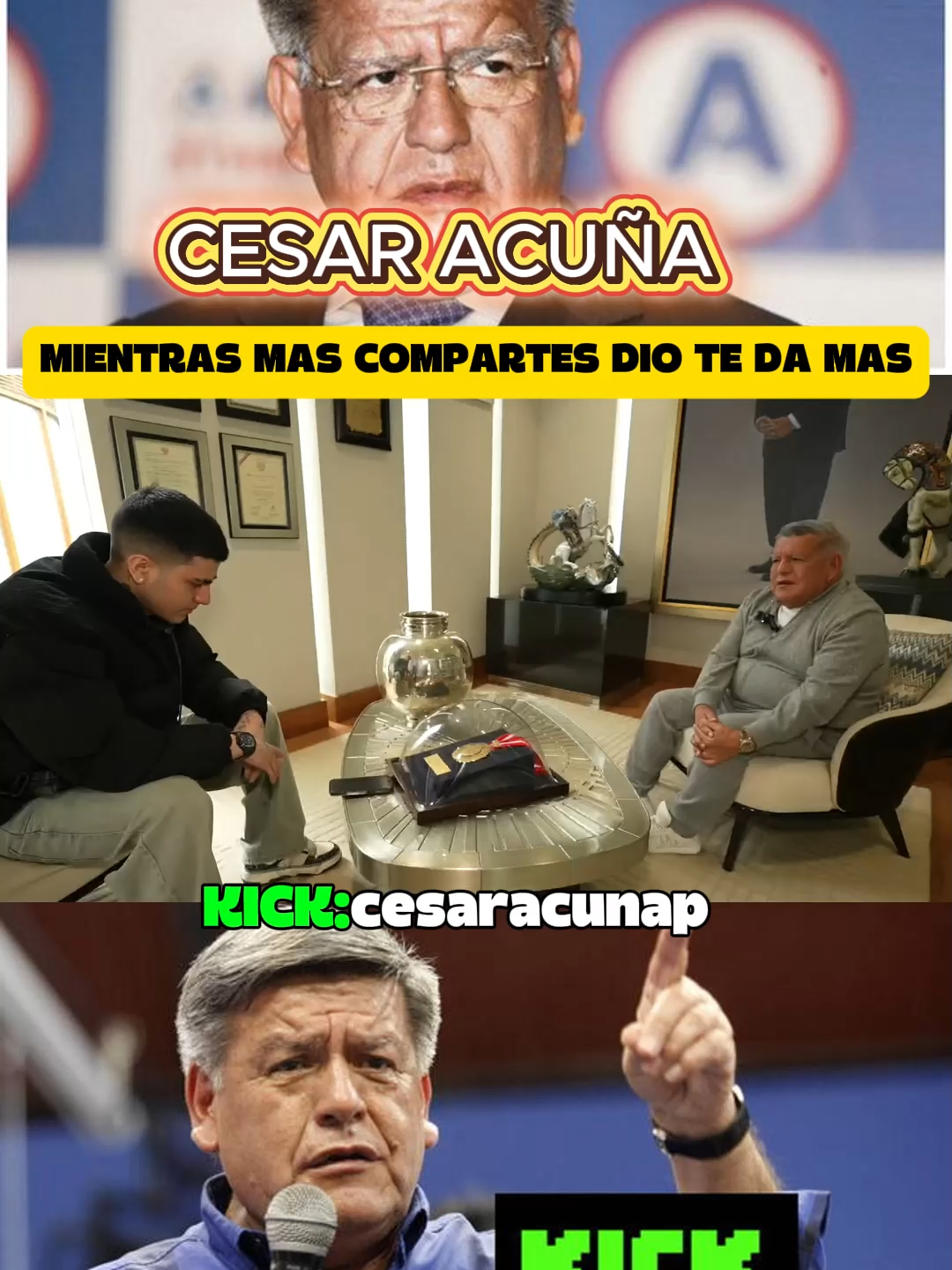 DE ESO NO HAY DUDA! #dios #pyp #familia #padres #bondad #reflexion #peru🇵🇪 #cesaracuña
