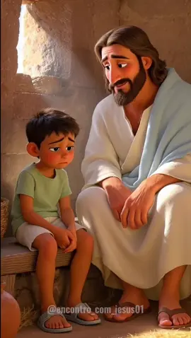 Jesus, por que eu me comparo tanto com os outros, mesmo sabendo que isso só me machuca mais? #JesusEOmenino #HistóriaQueToca #igrejacatólica #igrejaevangélica #EncontroComJesus #FéQueTransforma #DiálogoComDeus #MensagemDeEsperança #tiktokcristão 