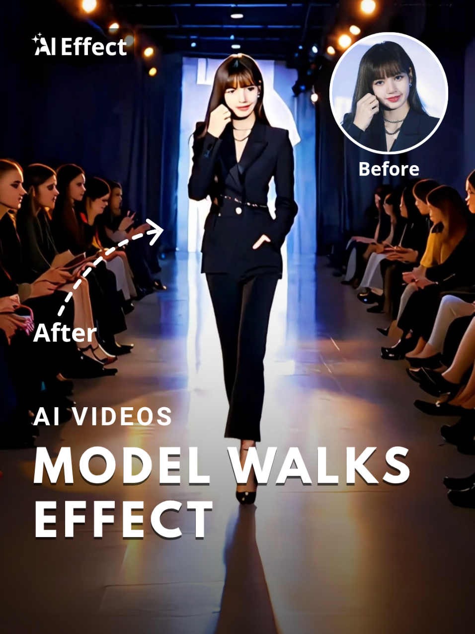 ai model walks #aimodelwalks 