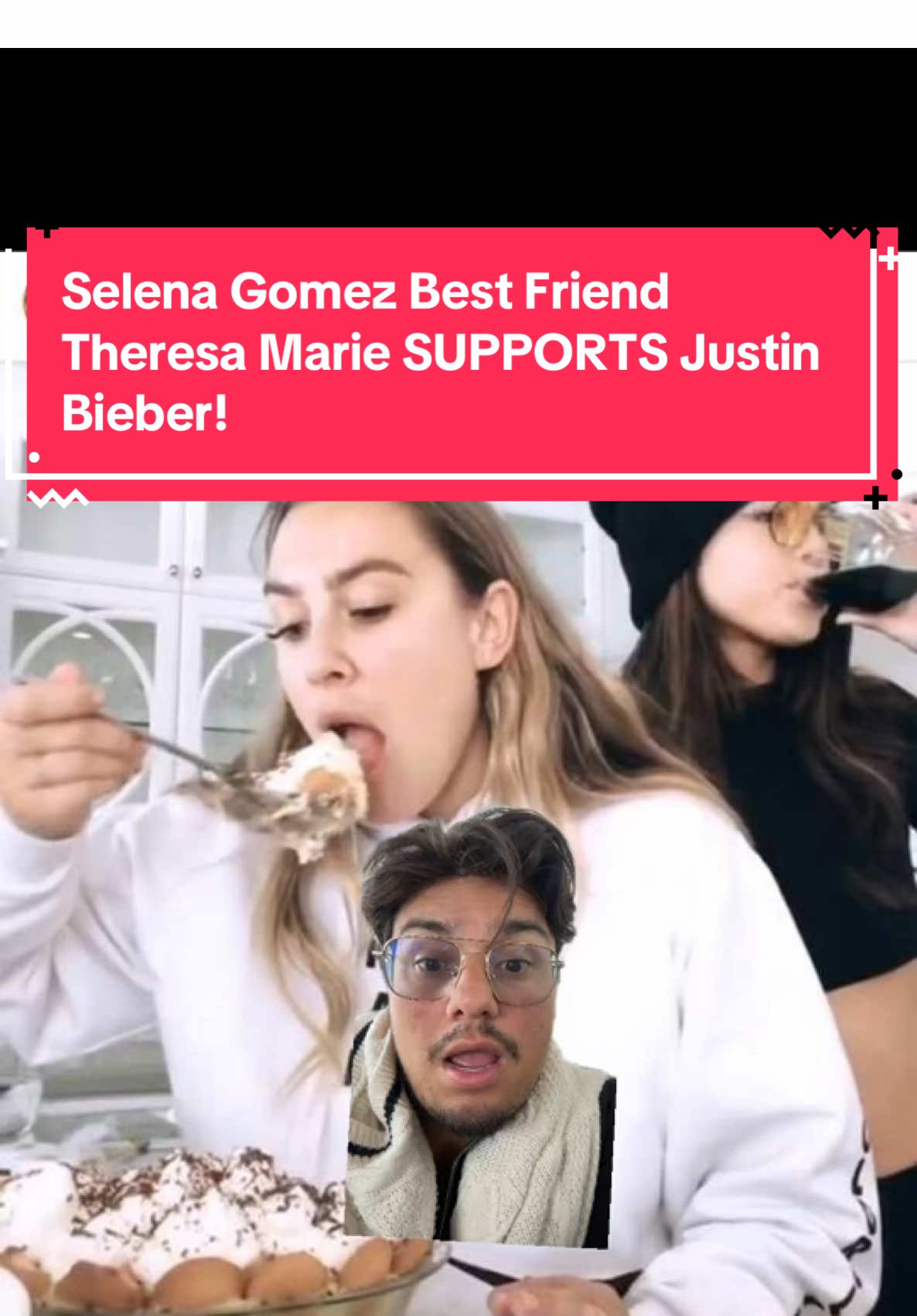 Selena Gomez Best Friend Theresa Marie SUPPORTS Justin Bieber!  #selenagomez #justinbieber #greenscreen 