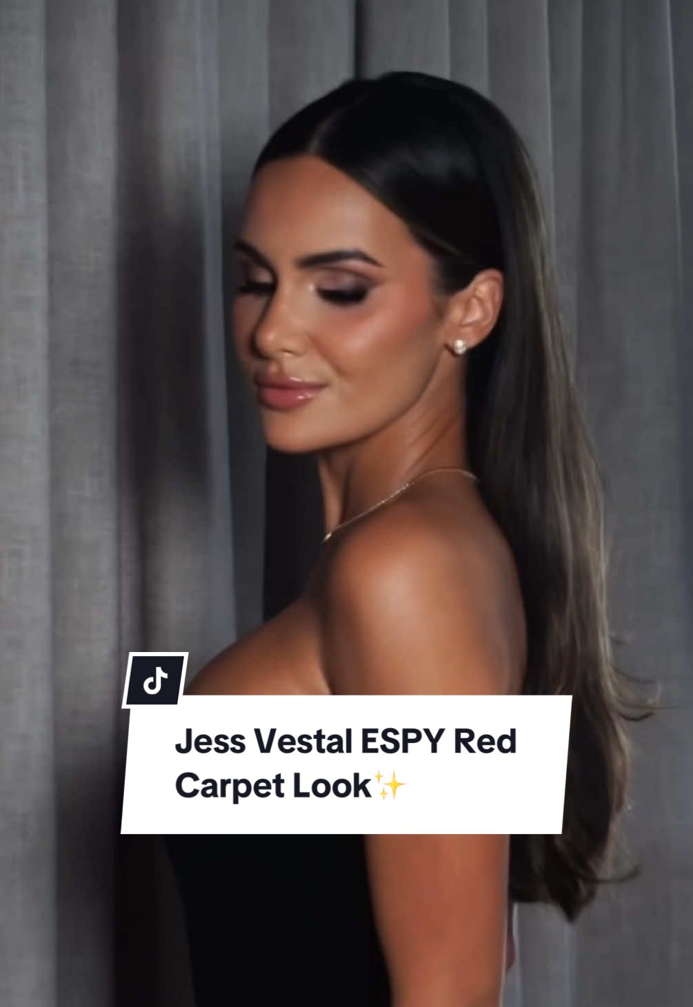 #espys look for my girl @Jessica Vestal ♕  Makeup by me  Hair by @stylebymaciel  #espy #mua #redcarpet #viral #fyp #fullglam 
