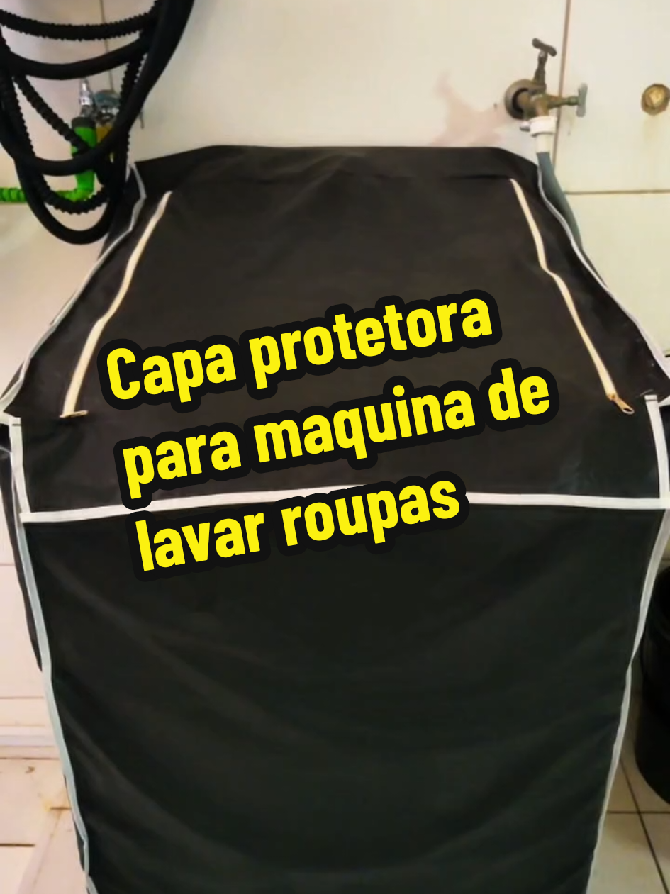 Essa capa é tudo que sua lavadora precisa! 🛡️ #tiktokshoppchegou #pravoce #achadinhosuteis #coisasparacasa