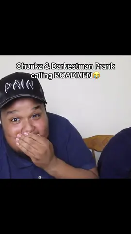 Chunkz and darkestman prank calling ROADMEN🤣🤣#fyp #chunkz #darkestman #betasquad 