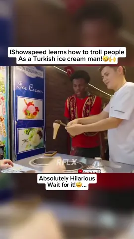 IShowspeed Trolls People As An Turkish Ice Cream Man!🤡🙌… #turkishicecream #turkey🇹🇷 #ishowspeedclipz #twitchstreamer #fyp 