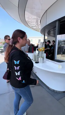 The future is here #optimus serving popcorn!  #tesladiner #tesla 