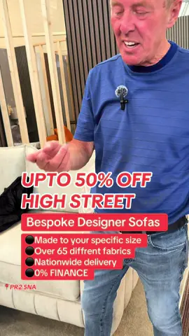 Bespoke made to measure sofas, over 40 ranges on display over 65 colours and a 7 day delivery lead time! Check our 20,000 sqft clearance warehouse in Preston PR2 5NA, UPTO 50% OFF LIMITED TIME! #anysize #WeekendSale #unitedkingdom #supersale #sofas #cornersofa #highstreet 