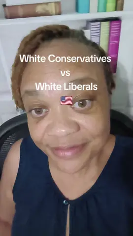 The differences are stark.  One lives in the past the other lives in the present.  only one wants a unified future. #nakiadeon #politics #blacktrumpsupporter #politicstiktok #maga #whiteliberal #whiteconservative 