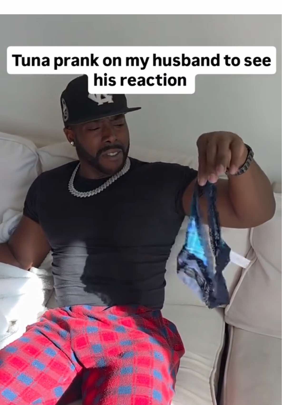 He said it smell like sewer trash