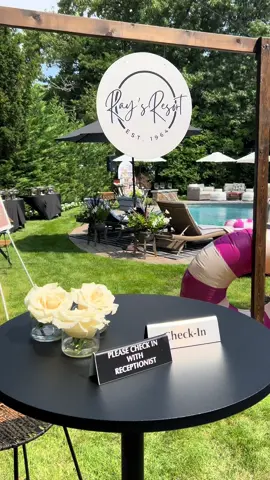 Save this post for inspiration for your next get-together! 🎉 As event designers and planners, my mom and I are always helping others celebrate special moments in their lives — so any time we can take a moment to celebrate each other is truly a blessing. Here’s a behind-the-scenes look at Ray’s Resort 🏨🏖️ Personalized Touches: ✨ GIFT SHOP – One thing about my mom: she loves a good gift shop. I picked up some of the items from Marshalls and Dollar Tree. We stocked it with eye masks, magazines, candy, toiletries, and more. ✨ BRANDED COCONUTS – I designed the logo on Canva and ordered a personalized brander from Etsy. We grabbed the coconuts from Stop & Shop! ✨ SUMMER OF 60– From the welcome sign to cups, posters, and luggage tags, I designed everything on Canva. Super easy to use — then we had most of the items printed via Etsy and Staples. ✨ POOL BAR – Not shown in the video, but we hired bartenders for our poolside Sippin Sixty Smoothie bar! ✨ OTHER DETAILS – To complete the resort experience, we played poolside games. I took my role as “Resort Manager” very seriously — name tag and all 😂. I made sure to greet every single guest with a welcome speech. And if someone snuck in before I saw them, trust me, I tracked them down to give them the full welcome! It’s all in the little touches ☺️