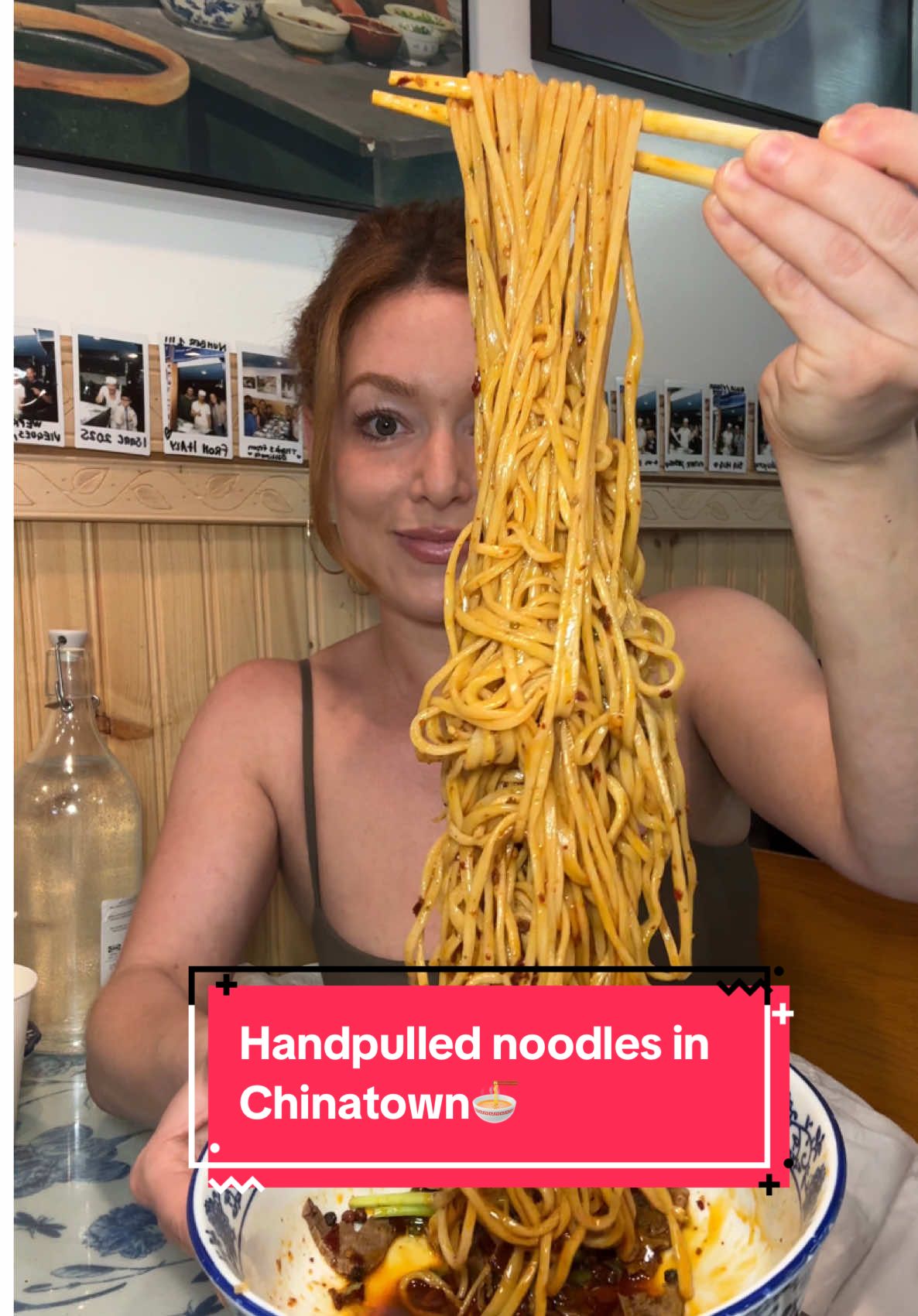 I ❤️ noodles🍜 Should we make noodle history a thing? 📍1915 Lanzhou Hand Pulled Noodles: 76 Mott St, New York, NY 10013 (In this video I briefly discuss the history of Lanzhou beef noodles. My source = Wikipedia) #noodles #chinatown #chinatownnyc #nycfood 