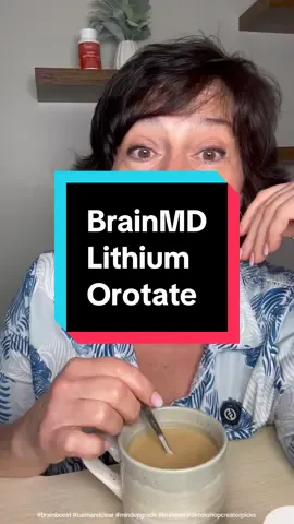 Feeling more grounded with Lithium Orotate by BrainMD. #brainboost #calmandclear #mindupgrade #brainmd #tiktokshopcreatorpicks  