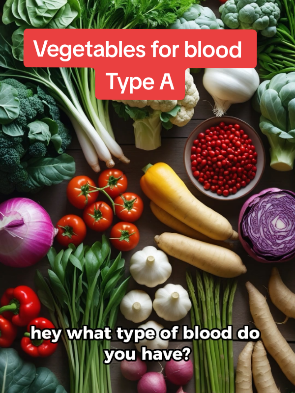 Spinach, garlic, kale, okra, eggplant, tofu, sweet potato—some are perfect for blood type A, others should be avoided. This is the ultimate vegetable list for type A diet and natural clean eating. Know what fuels your body best. Save and follow for more. #bloodtypea #TypeADietFoods #EatRightForTypeA #TypeAHealthyEating #VegetablesForTypeA 