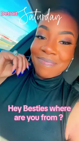 Feeling Pretty! Hey besties where are you from ?  Should I visit ?? Detroit is in the house. 