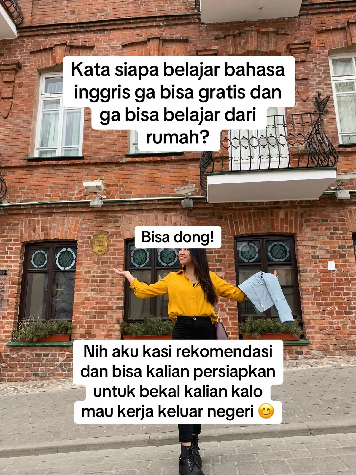Mau belajar Bahasa Inggris tapi gak tahu mulai dari mana? Ini dia channel YouTube yang bisa bantu kalian belajar dari nol!  Gak perlu bayar les, cukup konsisten dan percaya diri ✨ Semangat belajar, You’re more capable than you think 🫂 #BelajarBahasaInggris   #EnglishForBeginners   #TipsBelajarBahasa   #BelajarGratis   #BahasaInggrisPemula   #EnglishLearning   #FYPBelajar   #TikTokEdu   #BelajarDiRumah   #EnglishWithMe   #KerjaDubai #KerjaLuarNegeri #KerjaUAE #DubaiJob #InfoTKI #TKIMilenial #JobAbroad #TipsKerja #SharinglsCaring #KerjaDiDubai #ExpatLife #SharingPengalaman 