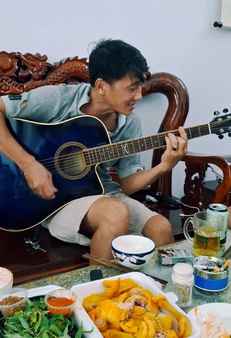 Hoa tím người xưa #cover #guitar #hieuthichhot 