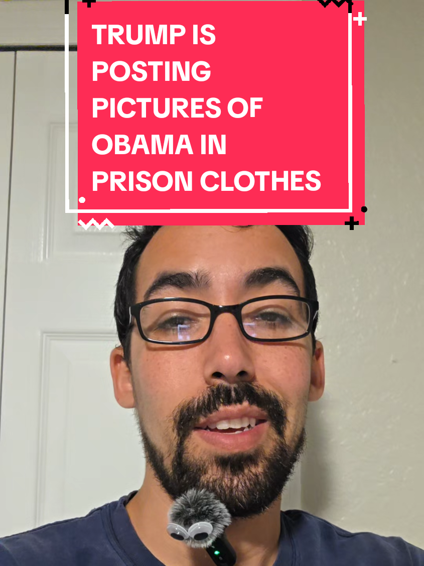 #greenscreen 7 20 2025 Trump is posting pictures of barack obama in prison clothes #trump #obama #djt #donaldtrump 