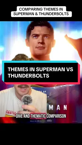 Comparing themes in Superman and Thunderbolts #superman #thunderbolts #thenewavengers #davidcorenswet #dc #marvel #screenwriting #storytelling 