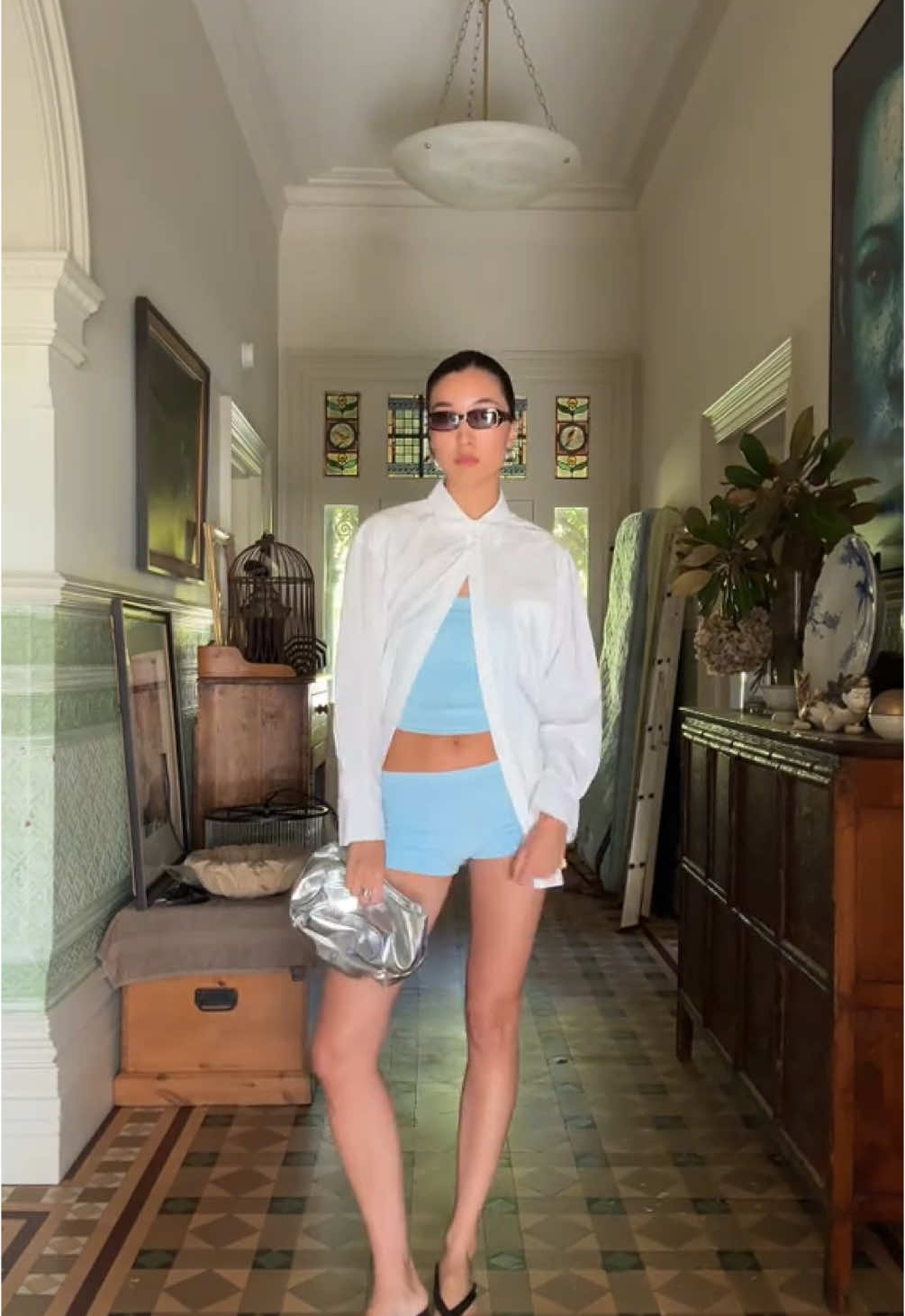 We love when we get ootds from saint girls💓💓💓@shan.kerr #OOTD #saint #travel #holidays #fashion #viral #fyp #foryoupage 