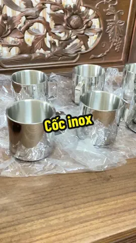 Cốc 2 lớp chống nóng, cách nhiệt tốt inox 18/10 an toàn bền bỉ #nguyenkhoi #dobeptot #inox #cocinox 