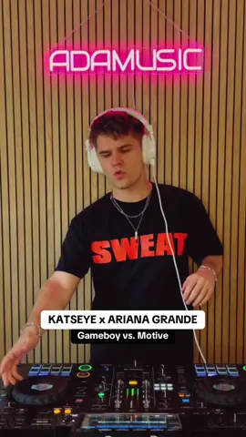 the beat of Motive is just 🤌🏻 #mashup #remix #dj #arianagrande #katseye #adamusic