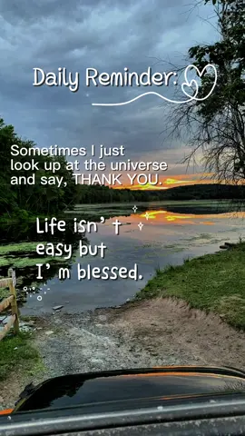 Always be thankful, sometimes it’s easier said then done but we always have to try and give thanks for what we do have. 🌸💗🌸 #motivational #inspirational #inspirationalvideo #thealchemyofpeace #blessings 