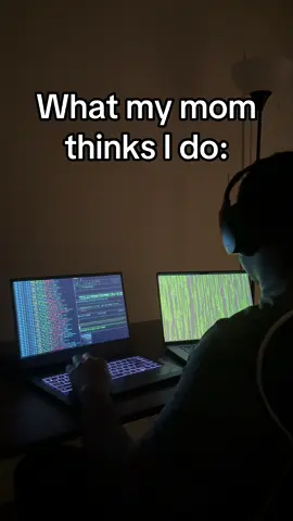 We’ve all thought this as kids too… #softwareengineer #coding #computerscience #hacker #funny 