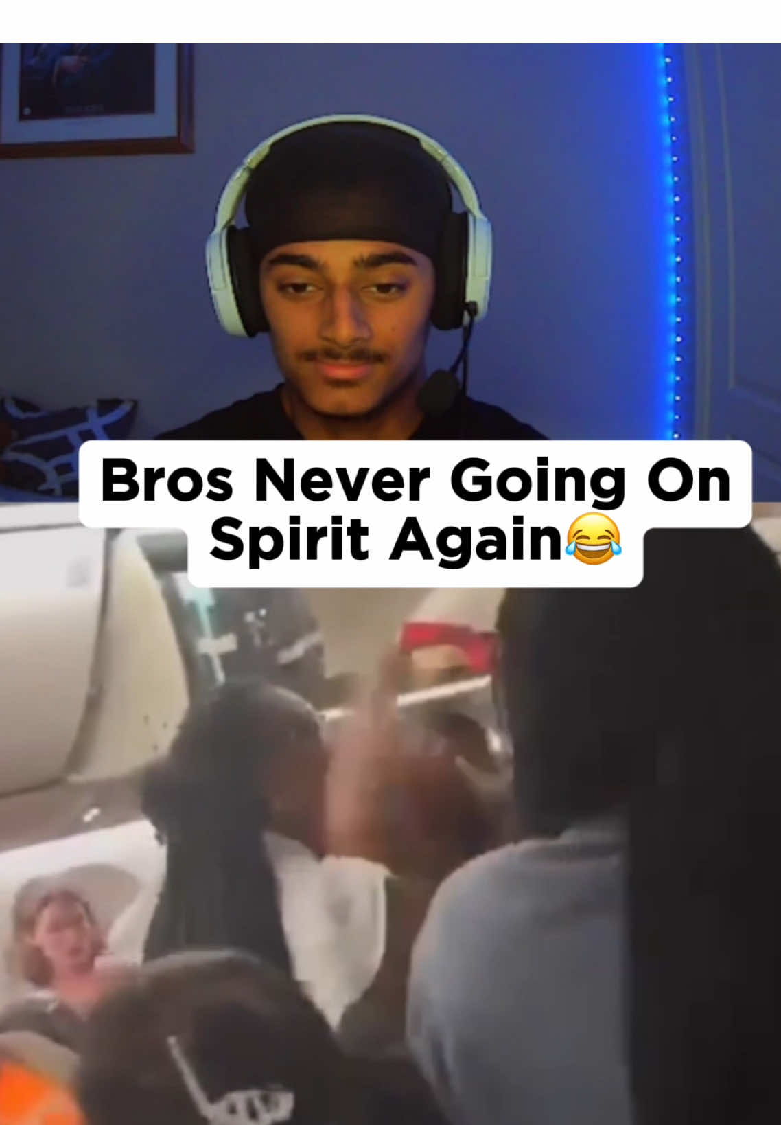 Bros Never Going On Spirit Again😂#funny #memes #fyp #trending #viral 