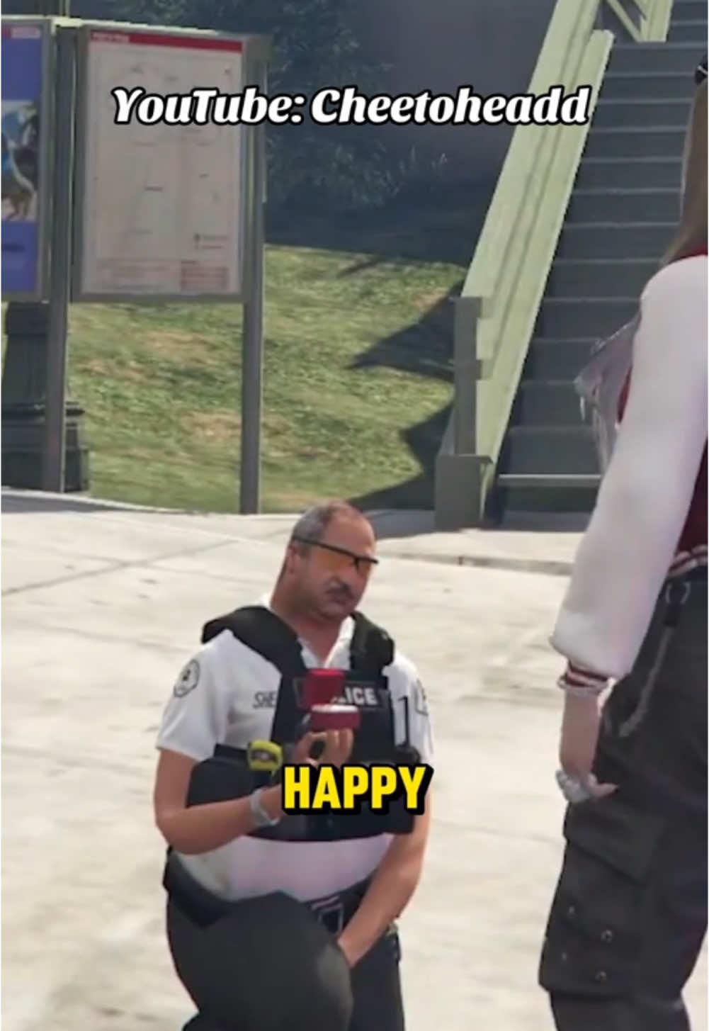 Don’t be scared of it be aware of it #gtarp #gta #sobrietytest #cheetohead #gta5_funny 