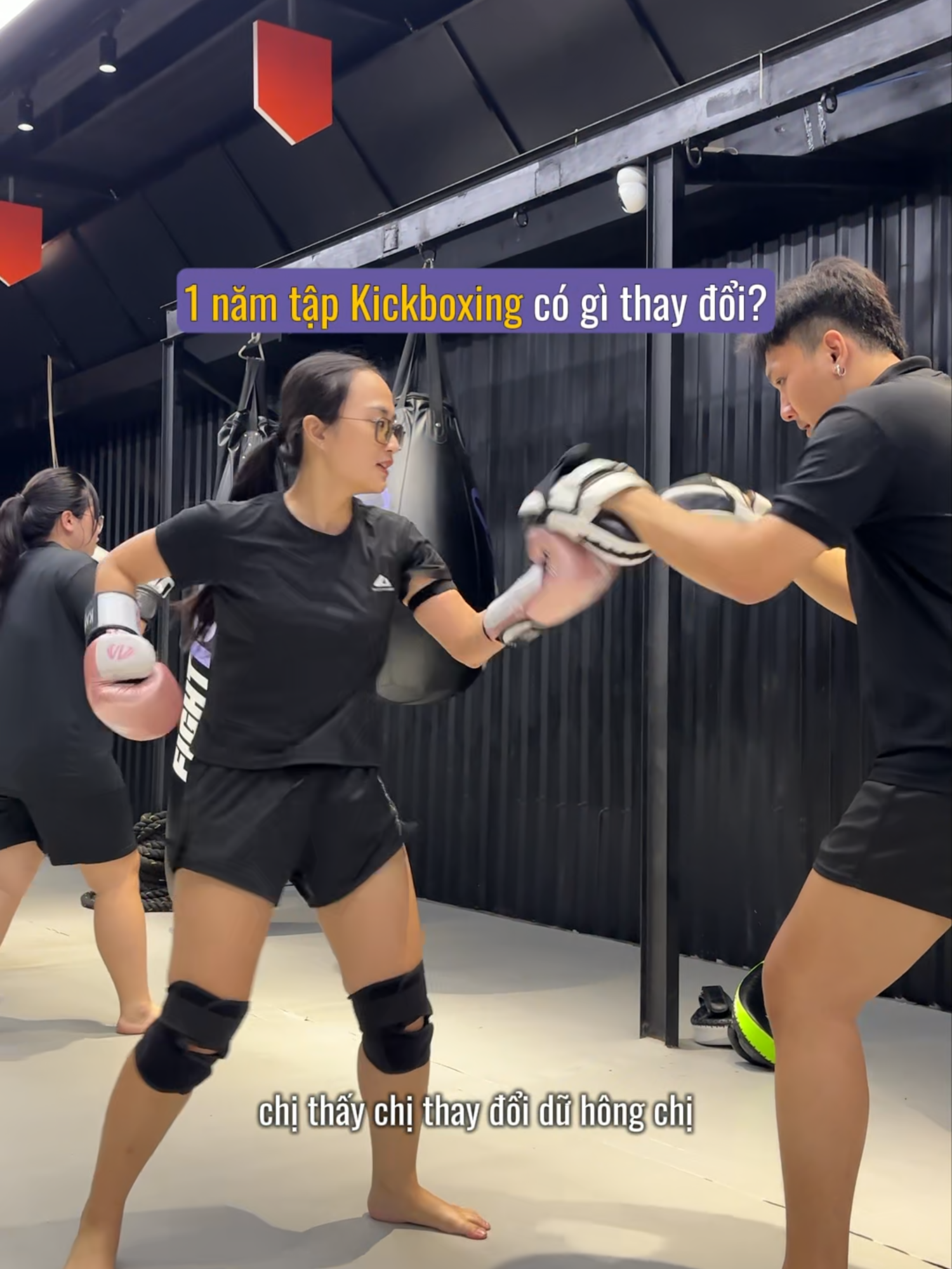 KICK-BOXING ĐẤM BAY STRESS CÔNG SỞ! Không chỉ bay stress, mà mỡ thừa cũng bay - Chia sẻ từ chị Nhung - học viên tập hơn 1 năm tại Fight100.  #Fight100 #KickFit #Kickboxing #HIIT #ĐốtMỡ #GiảmCân #viral