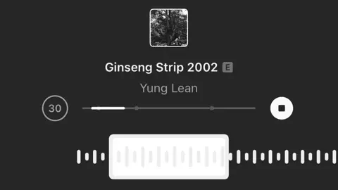 #ginsengstrip2002 #yunglean #song #foryou 