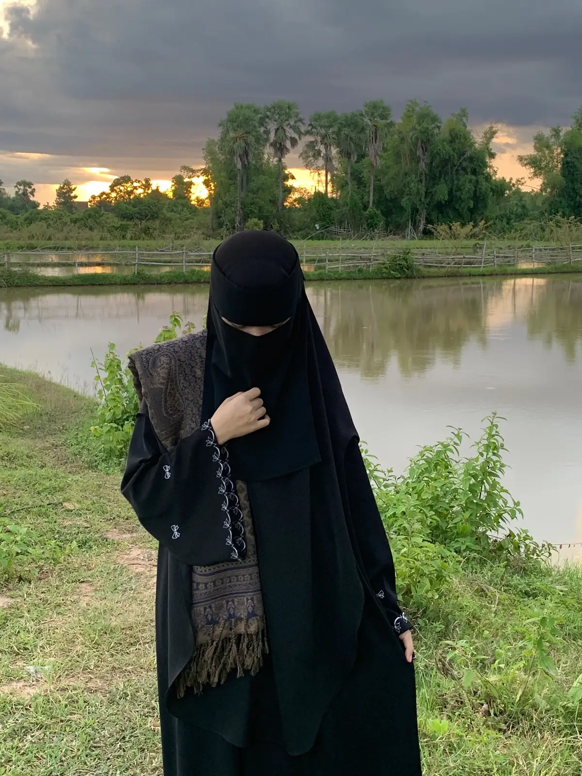 حجاب السنة🖤🧕🏻